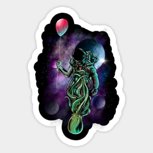 ASTRONAUT OCTOPUS Sticker